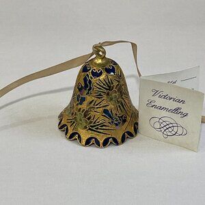 NYCO INTERNATIONAL Vintage Victorian Enameling Copper Bell